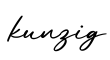 单词kunzig书写