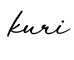 单词kuri书写