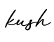 单词kush书写