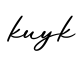 单词kuyk书写