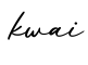 单词kwai书写