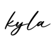 单词kyla书写