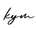 单词kym书写