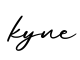 单词kyne书写