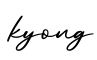单词kyong书写