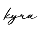 单词kyra书写