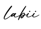 单词labii书写