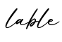 单词lable书写