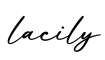 单词lacily书写