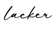 单词lacker书写