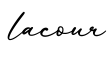 单词lacour书写