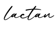 单词lactan书写