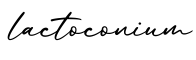 单词lactoconium书写