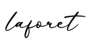 单词laforet书写
