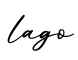 单词lago书写
