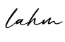 单词lahm书写