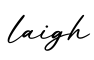 单词laigh书写