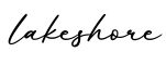单词lakeshore书写