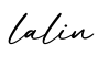 单词lalin书写