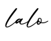 单词lalo书写