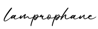 单词lamprophane书写