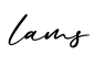 单词lams书写