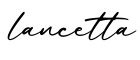 单词lancetta书写