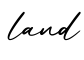 单词land书写