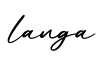 单词langa书写