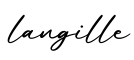 单词langille书写