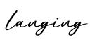 单词langing书写