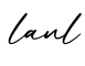单词lanl书写