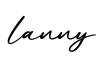 单词lanny书写