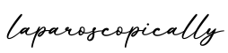 单词laparoscopically书写