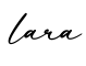 单词lara书写