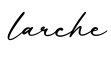 单词larche书写