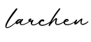 单词larchen书写