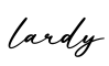 单词lardy书写