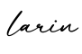 单词larin书写