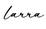 单词larra书写
