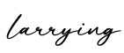单词larrying书写