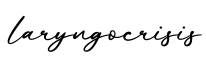 单词laryngocrisis书写