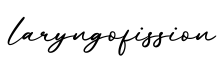 单词laryngofission书写