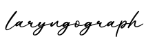 单词laryngograph书写