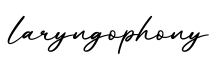 单词laryngophony书写