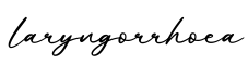 单词laryngorrhoea书写