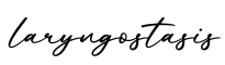 单词laryngostasis书写