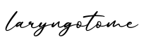 单词laryngotome书写
