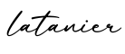 单词latanier书写