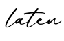 单词laten书写